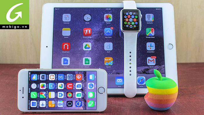 Các sản phẩm iPhone và iPad của Apple đều đang chạy trên HĐH iOS