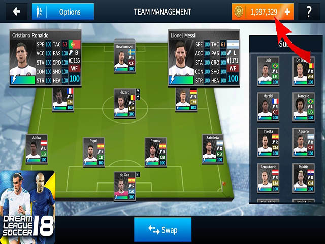 Cách cài đặt game Dream League Soccer