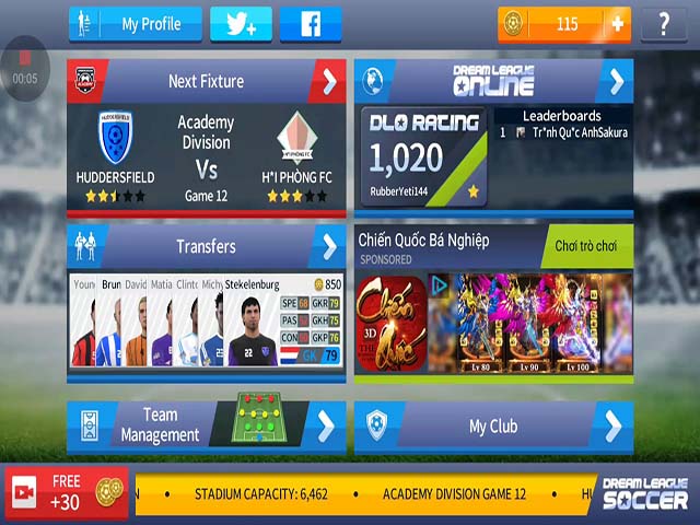 Cách chơi game Dream League Soccer từ người chơi lâu năm