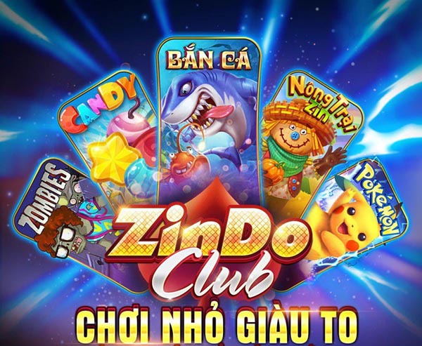 Những trò chơi có tại ZinDo Club