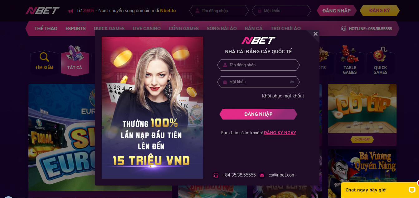 Ưu điểm nổi bật chỉ có tại NBet