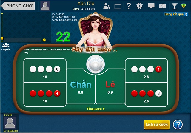 Xóc Đĩa Truyền Thống – Offline